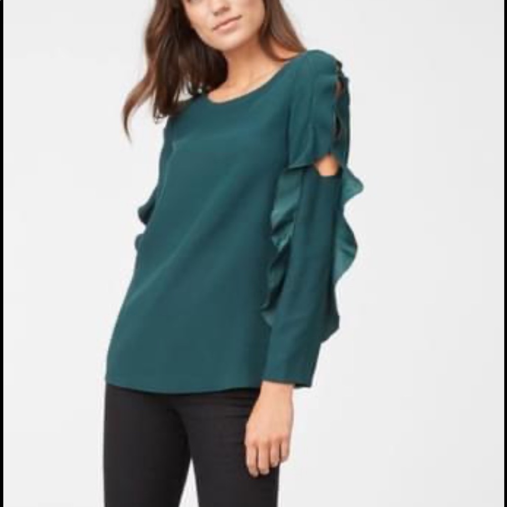 Club Monaco Jade Green Blouse